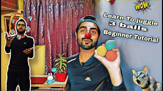How I Learn To Juggle 3 Balls | Learn Quick | Beginners Tutorial | Hindi | MR. SKILL LEARNER