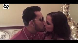 Mika singh kissing model of new song billo on the sets leaked