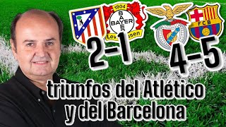 juanma rodríguez: triunfos del Atlético y del Barcelona Tertulia con Paul Tenorio, Sergio Valentín