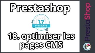 Tuto Prestashop 1.7 – Optimiser les pages CMS (ép.18)