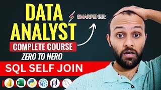 Data Analytics Tutorial #29 Self Join in SQL Explained | Employee–Manager Hierarchy #dataanalyst