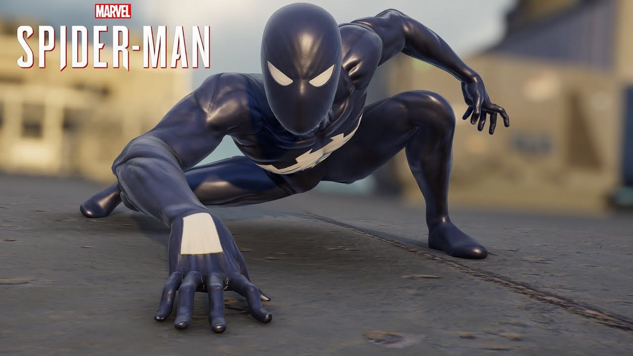 Spider-Man PC - Web Of Shadows Symbiote Suit MOD Free Roam Gameplay ...