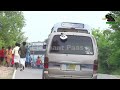 A severe elephant attack on a bus  People fall down in fear     26