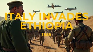 Italian Invasion of Ethiopia 1935: Mussolini's Quest for Revenge and Empire