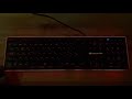 cougar vantar backlit keyboard unboxing