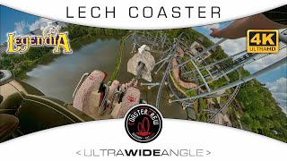 LECH COASTER 😱 Legendia onride POV ultra wide angle #legendia extreme #rollercoaster