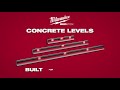 milwaukee redstick concrete levels