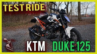 Test Ride KTM Duke 125 2019 (Motocicleta Ideala pentru A1)