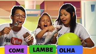 OLHA, COME OU LAMBE! - Desafio