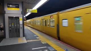 備中高梁発岡山行き115系300番台D編成末期色回送列車岡山駅3番乗り場発車