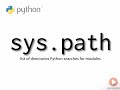 Python: Import from Sys Path