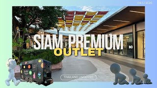 BIGGEST Outlet in Thailand? Siam Premium Outlet Walkthrough!