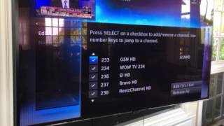 How to delete MSNBC from DirecTV