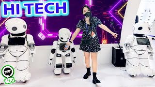 Feira de Robótica China, Automação, Tecnologia 5G - Vídeo em 360 gruas com Insta360