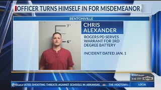 Bentonville police officer on paid administrative leave; accused of battery KNWA