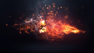 Fire Logo Intro (After Effects template)