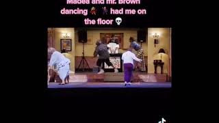 Tyler Perry as Madea David Mann as Mr.Brown Dance Together Then vs Now