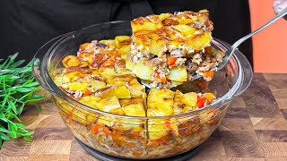 The most delicious recipe with potatoes! Try this trick! Everyone asks for a recipe!