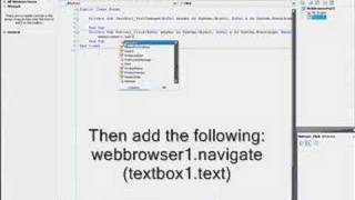 Visual Basic Web Browser Tutorial - Part 1