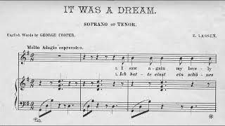 It Was a Dream (1860)