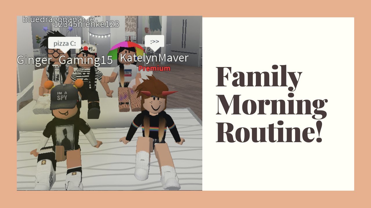 Family Roleplay | Welcome To Bloxburg - YouTube