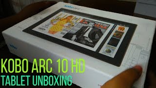 Kobo Arc 10 HD Tablet Unboxing and Hands-On