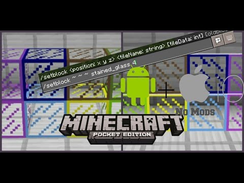 Minecraft PE: How to get STAINED GLASS!! | Android/IOS 1.0.0!!!!! | Secret Trick!! Minecraft PE: How to get STAINED GLASS!! | Android/IOS 1.0.0!!!!! | Secret Trick!!
