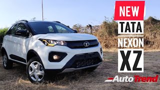 Tata Nexon Facelift XZ Variant Calgary White Colour | Most Detailed Review | AutoTrend !!