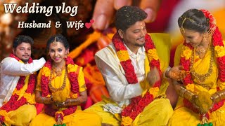 Husband \u0026 Wife 💕  Wedding vlog Ep 3