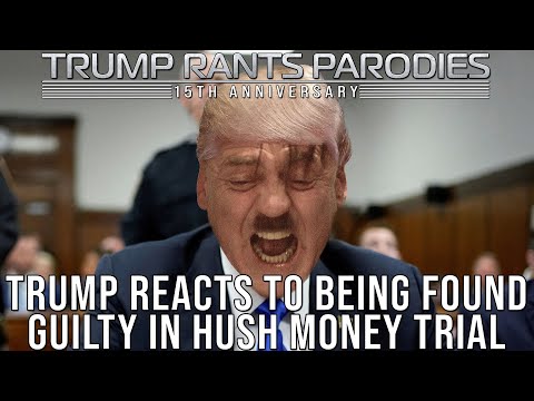 Trump Reacts To Being Found Guilty In Hush Money Trial | Hitler's ...