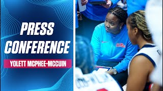 PRESSER: Yolett McPhee-McCuin (Alabama Postgame)