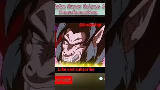 Goku Super Saiyan 4 Transformation watch all parts