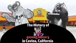 The History of Chuck E. Cheese in Covina, California