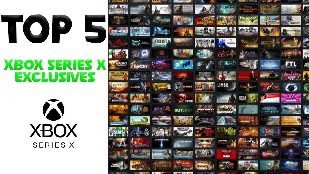 Top 5 Xbox Series X Exclusive Games (Trailers) - MMC Reviews - YouTube