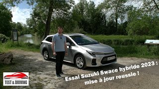 Essai Suzuki Swace hybride 2023 : mise à jour réussie !