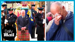 Confronting the coffin: Tearful public mourn Queen Elizabeth II