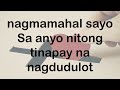 PAG-AALAY, PAG-AALAALA (Neil P.  Sevilla)