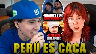 SPREEN Y ANSICHAN FUNADOS POR PERUANOS | ROBLEIS Y SU NOVIO FUNADOS POR CRITICAR A FÍSICO DE BALDU