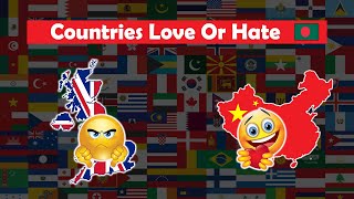 Countries Love or Hate Bangladesh