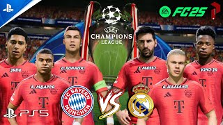 FC 25 - MESSI RONALDO, HAALAND, - ALL STARS TOGETHER -BAYERN MUNICH VS REAL MADRID | PS5™ SLIM