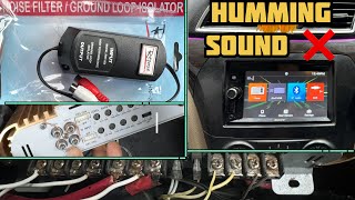 How to Fix HUMMING Sound in an Amplifier & Car Stereo at Home, Buzzing Comes from Car Speaker & Amp.