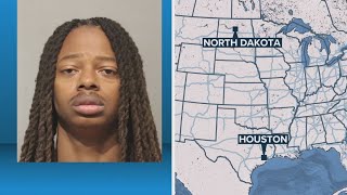 Houston bank robbery suspect arrested in North Dakota, FBI says