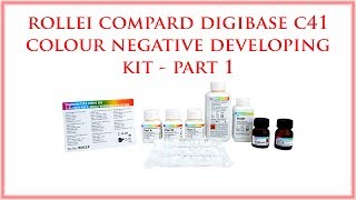 Digibase C41 Color Negative Developing Kit - Part 1 Rollei Compard