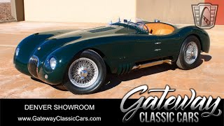 1854-DEN 1953 Jaguar C Type Replica Gateway Classic Cars of Denver