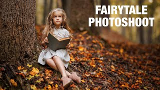 Little Girl Dreamy Portrait Photoshoot | Natural Light Kids Photography