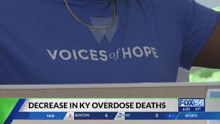 Lexington recovery community center reacts after recent study shows drop in Kentucky overdose deaths