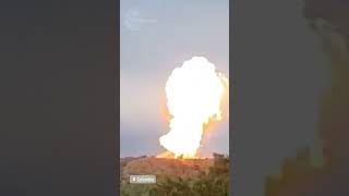 Powerful Eruption Rocks Colombia| mud Eruption Fireball #mud #colombia  #fireball