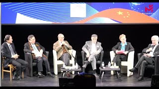 Le 3e forum Chine-France de Paris s’est tenu au musée Guimet第三届巴黎中法论坛 ：第12任中国驻法大使卢沙野和法国前总理拉法兰致辞