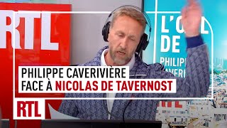 Philippe Caverivière face à Nicolas de Tavernost