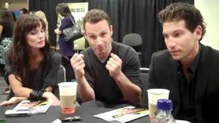 AMC's The Walking Dead: Andrew Lincoln, Jon Bernthal, Sarah Wayne Callies Interview